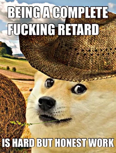 🤠 Стикер «Doge Edits 3» для Telegram
