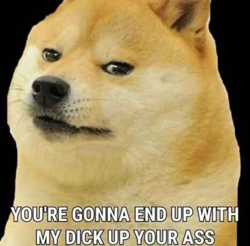 😐 Стикер «Doge Edits 3» для Telegram