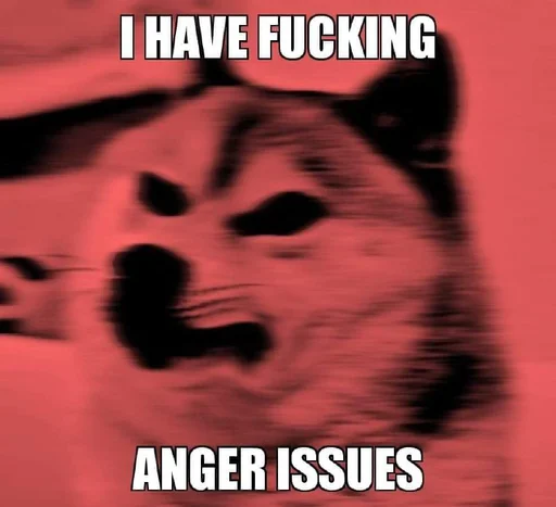 😡 Стикер «Doge Edits 3» для Telegram