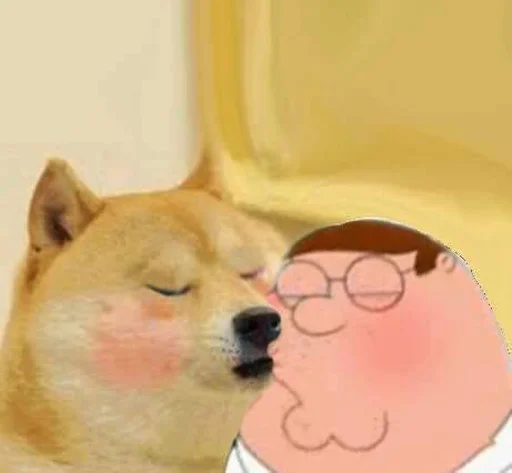 😚 Стикер «Doge Edits 3» для Telegram
