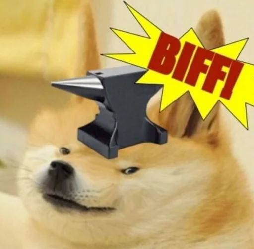 🤕 Стикер «Doge Edits 3» для Telegram