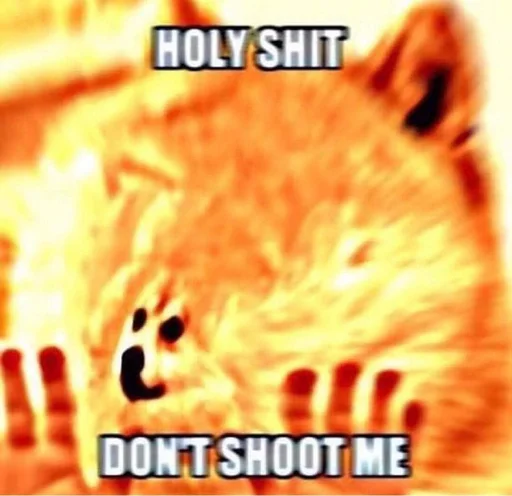 😧 Стикер «Doge Edits 3» для Telegram