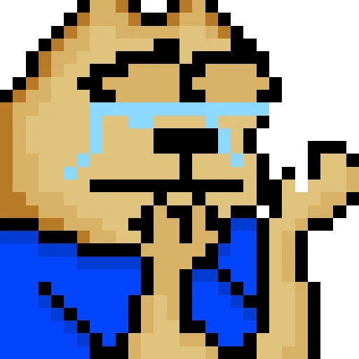 😭 Стикер «Doge Pepos» для Telegram