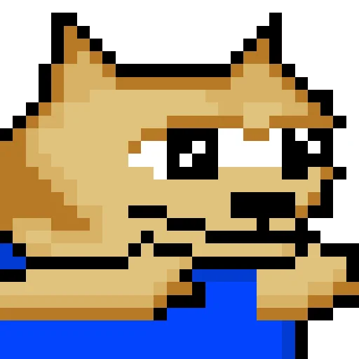 🤗 Стикер «Doge Pepos» для Telegram