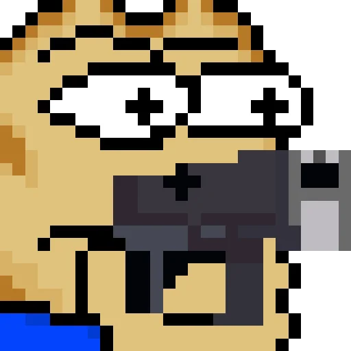 🔫 Стикер «Doge Pepos» для Telegram