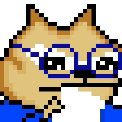 🤓 Стикер «Doge Pepos» для Telegram