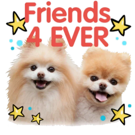 😥 Стикер «Dogs Friends» для Telegram