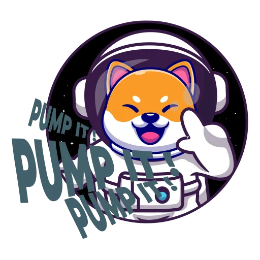 🐕 Стикер «dog in space» для Telegram