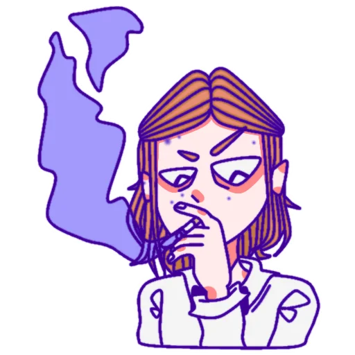🚬 Стикер «ВероНИЧКА» для Telegram