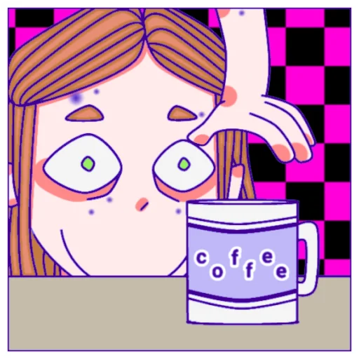 ☕️ Стикер «ВероНИЧКА» для Telegram