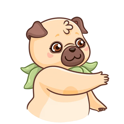 🤝 Стикер «Падди без текста» для Telegram