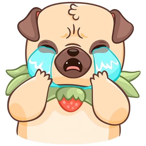 😭 Стикер «Падди без текста» для Telegram