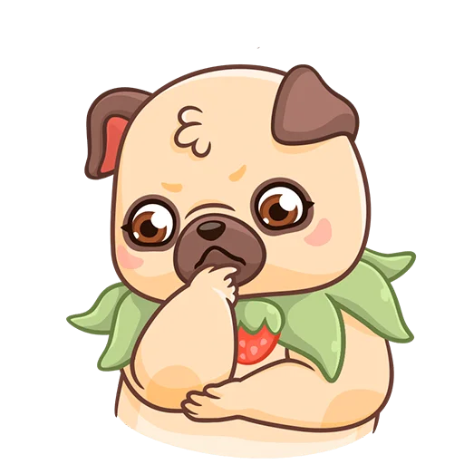 🤔 Стикер «Падди без текста» для Telegram