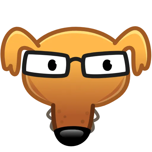 Стикер 12 Dogs Emoji