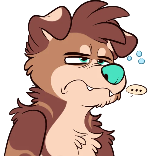 😵 Стикер «pupper mestiso» для Telegram