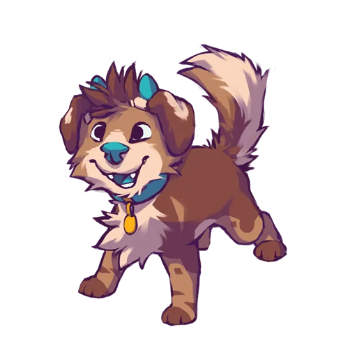 ✨ Стикер «pupper mestiso» для Telegram