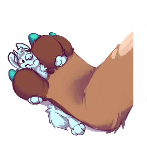 🐾 Стикер «pupper mestiso» для Telegram