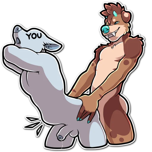 🥴 Стикер «pupper mestiso» для Telegram