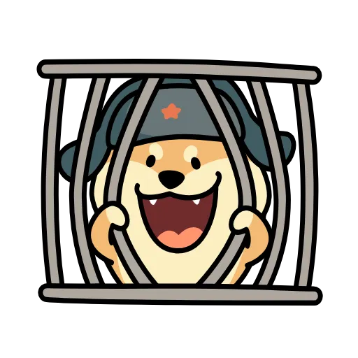 🆓 Эмодзи «собака в шапке» для Telegram