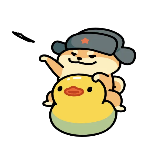🤫 Эмодзи «собака в шапке» для Telegram