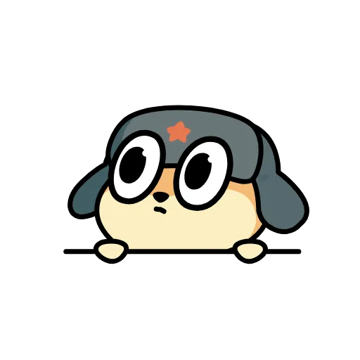 👀 Эмодзи «собака в шапке» для Telegram