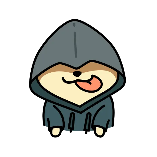 🎩 Эмодзи «собака в шапке» для Telegram