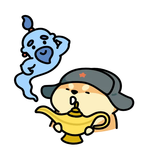 3️⃣ Эмодзи «собака в шапке» для Telegram