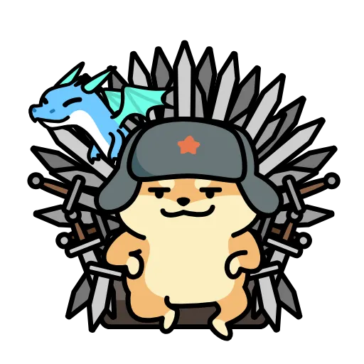 🏆 Эмодзи «собака в шапке» для Telegram