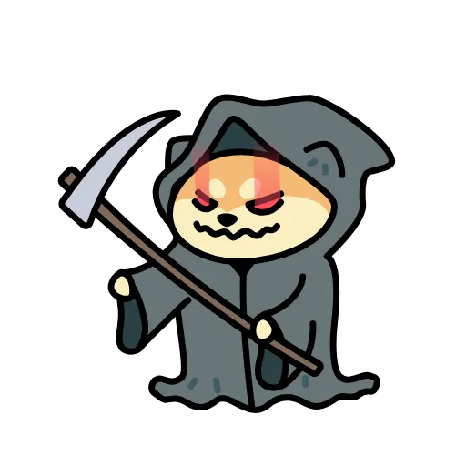 ☠️ Эмодзи «собака в шапке» для Telegram