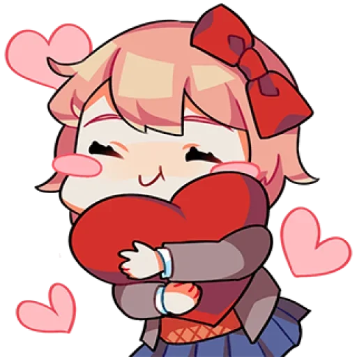 ❤️ Стикер «Doki_Doki_86» для Telegram