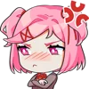 Стикер 30 doki doki 2.
