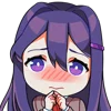 Стикер 17 doki doki 2.