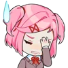 Стикер 29 doki doki 2.
