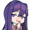 Стикер 12 doki doki 2.