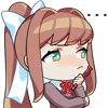 Стикер 7 doki doki 2.
