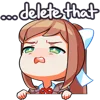 Стикер 2 doki doki 2.