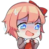 Стикер 19 doki doki 2.