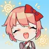 Стикер 25 doki doki 2.