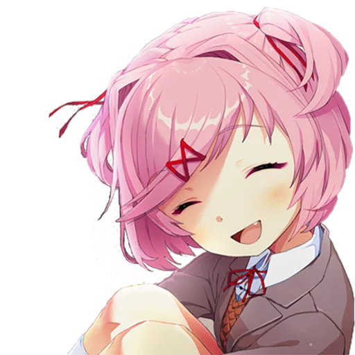 😄 Стикер «DDLC Natsuki» для Telegram