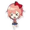 😍 Эмодзи «Doki Doki Literature Club» для Telegram