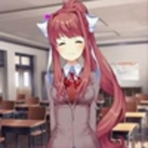 🤩 Эмодзи «Doki Doki Literature Club» для Telegram