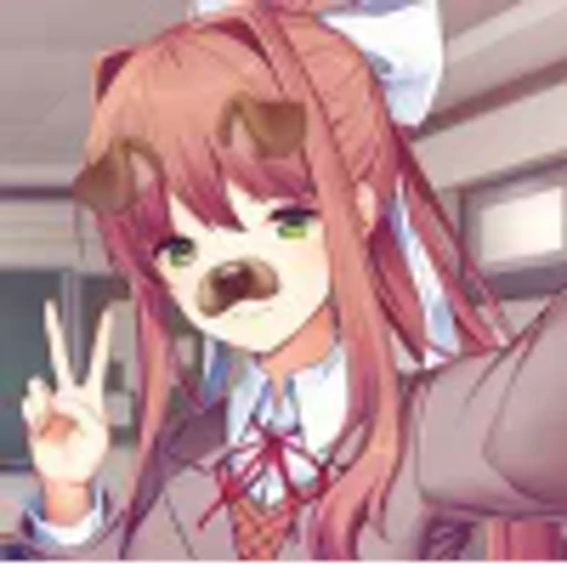 🤩 Эмодзи «Doki Doki Literature Club» для Telegram
