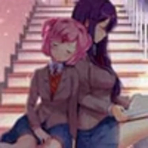 🤩 Эмодзи «Doki Doki Literature Club» для Telegram