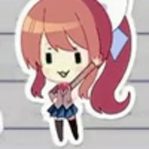 🤩 Эмодзи «Doki Doki Literature Club» для Telegram