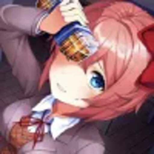 🤩 Эмодзи «Doki Doki Literature Club» для Telegram