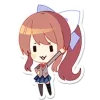 😃 Эмодзи «Doki Doki Literature Club» для Telegram