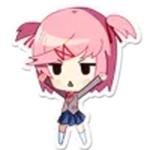 🤗 Эмодзи «Doki Doki Literature Club» для Telegram
