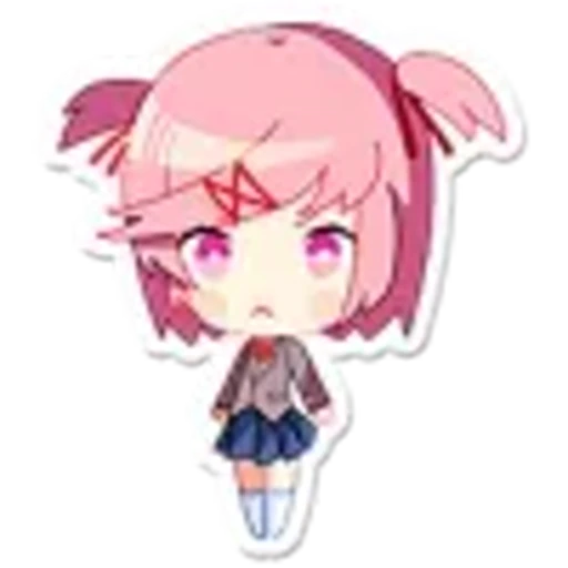 ☺️ Эмодзи «Doki Doki Literature Club» для Telegram