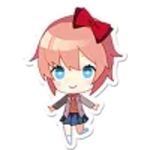 Стикерпак Doki Doki Literature Club для Telegram