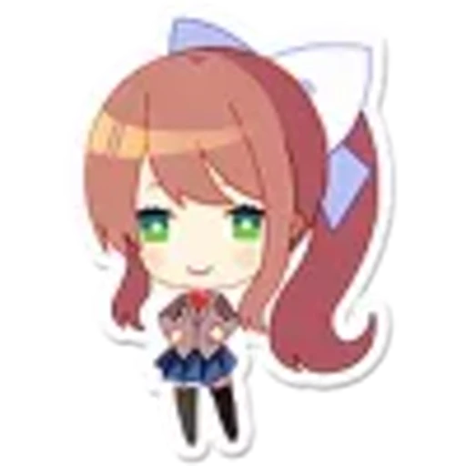 😏 Эмодзи «Doki Doki Literature Club» для Telegram